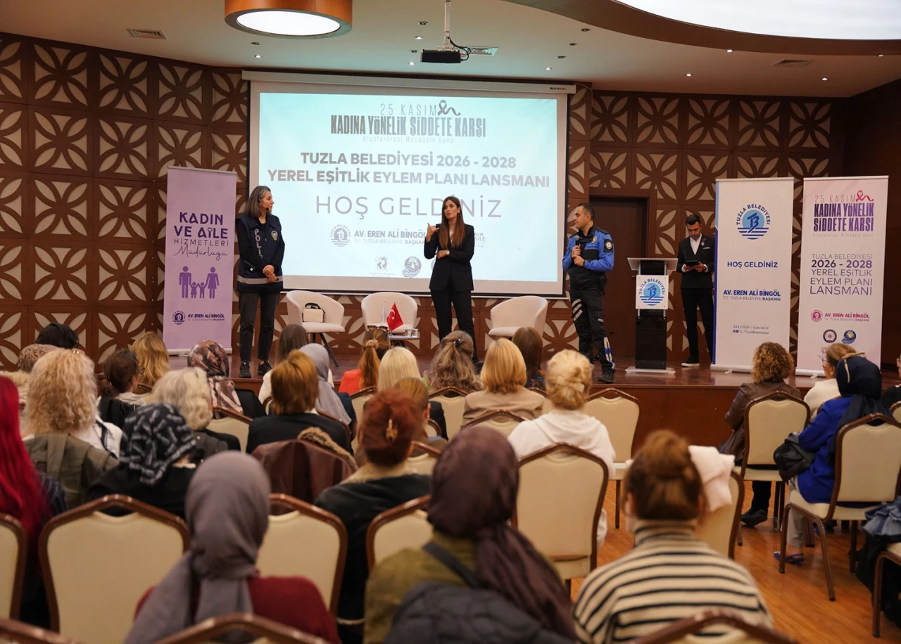 Tuzla Belediyesi Yerel Eşitlik Eylem Planını Tanıttı