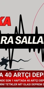 Marmara Denizinde Son 1 Haftada 40 Artçı Deprem oldu!!!
