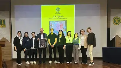 Tepeören Terakki Vakfı Okulları’nda Işık Öğütçü Söyleşisi