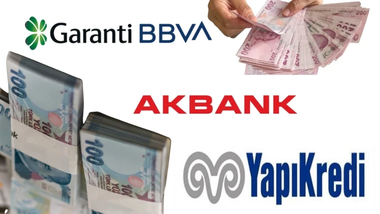 Akbank, Garanti BBVA ve Yapı Kredi'den 250.000 TL: İhtiyaç Kredisi Fırsatları!