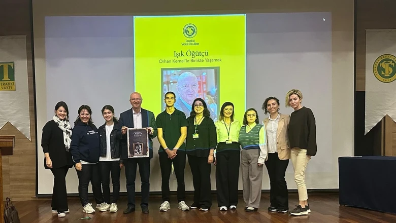 Tepeören Terakki Vakfı Okulları’nda Işık Öğütçü Söyleşisi