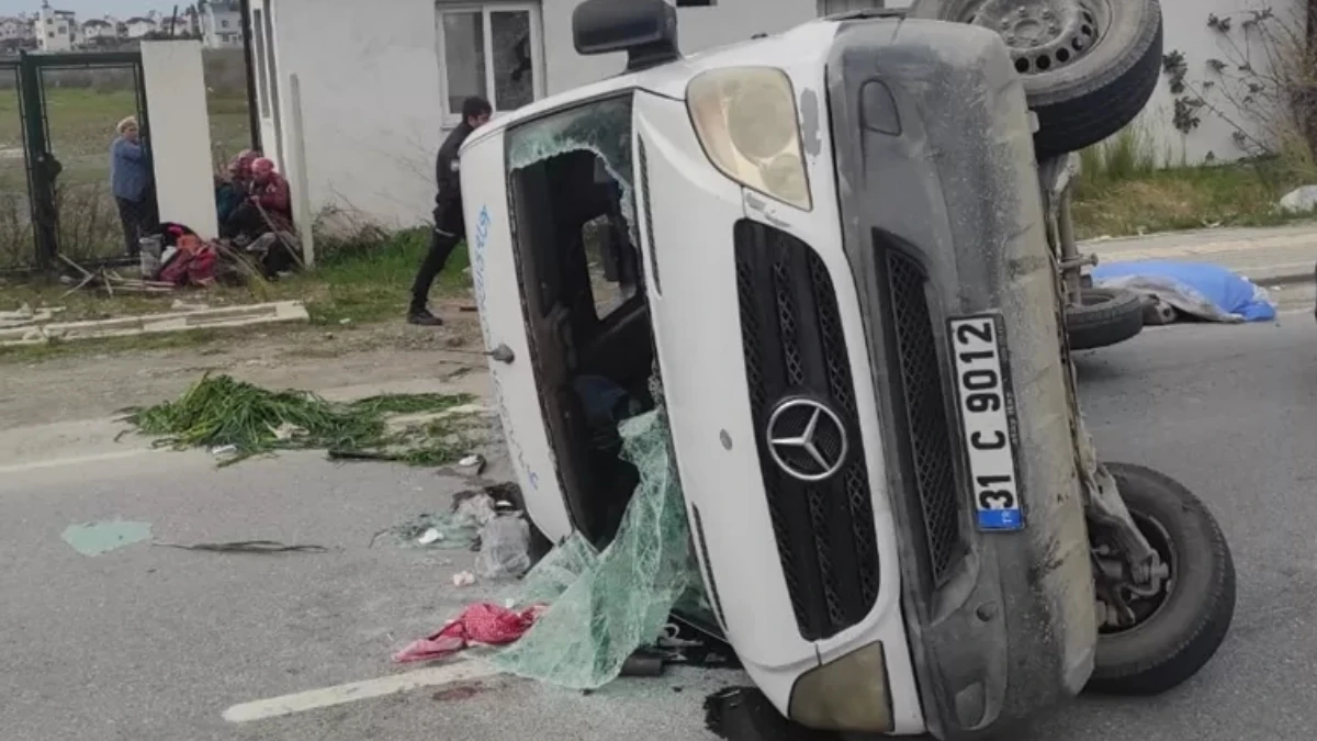 Hatay'da Trafik Kazasında 1 Kişi Hayatını Kaybetti, 5 Kişi Yaralandı