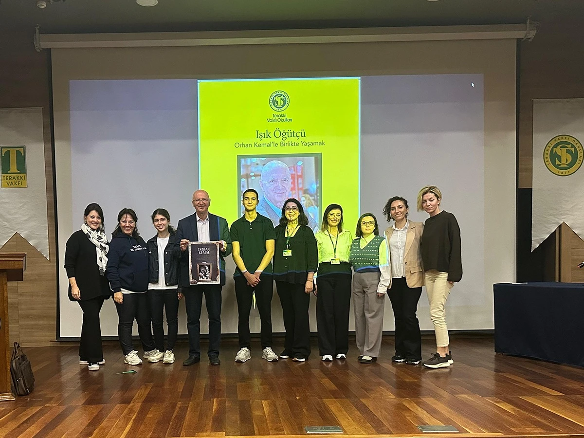 Tepeören Terakki Vakfı Okulları’nda Işık Öğütçü Söyleşisi